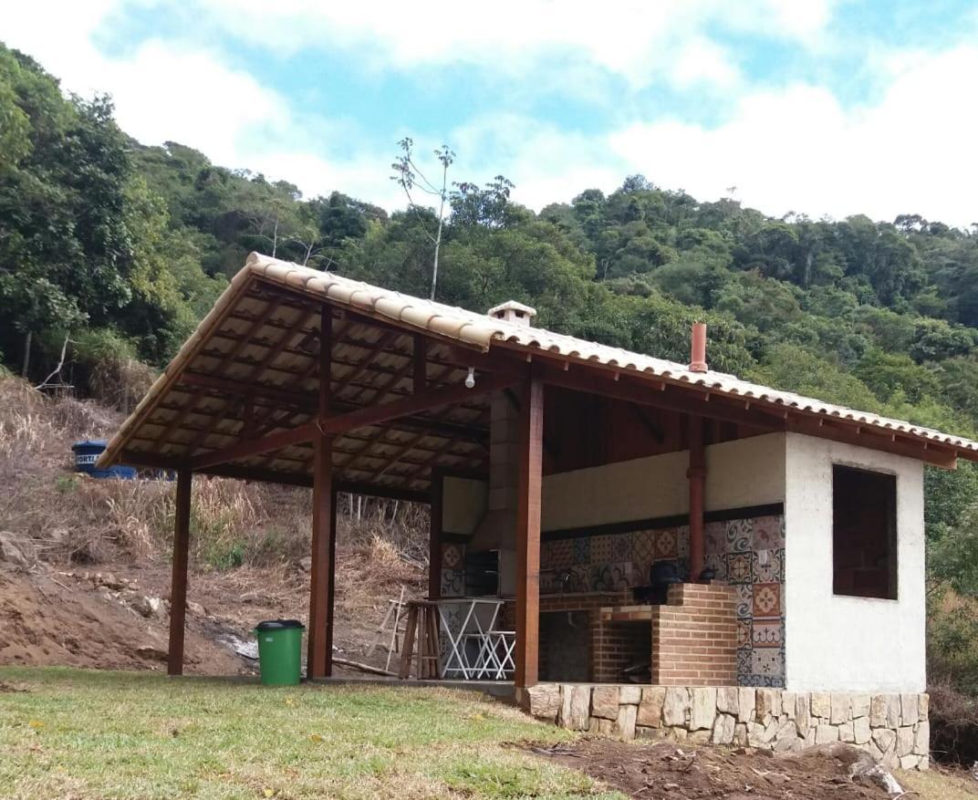 Chale Com Agua De Nascente E Com Vista Panoramica Villa Lumiar Eksteriør bilde