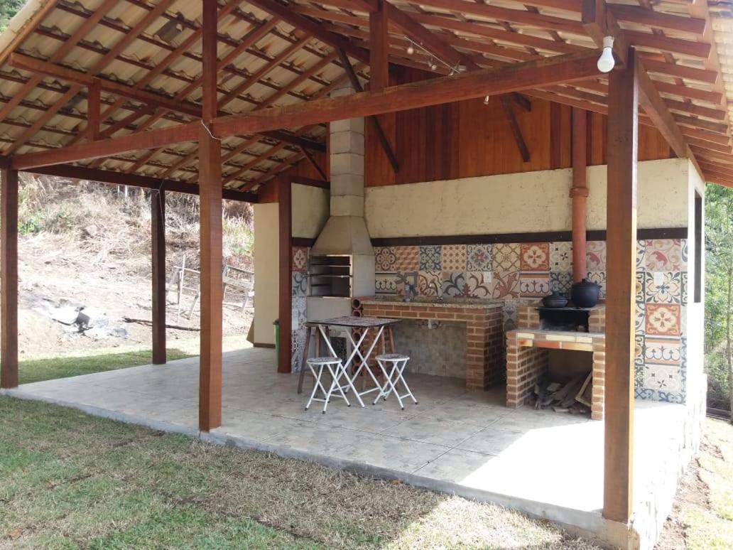Chale Com Agua De Nascente E Com Vista Panoramica Villa Lumiar Eksteriør bilde