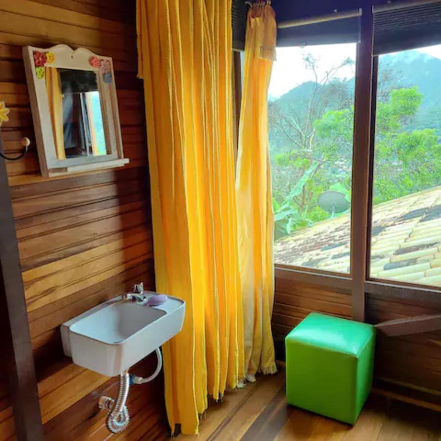 Chale Com Agua De Nascente E Com Vista Panoramica Villa Lumiar Eksteriør bilde